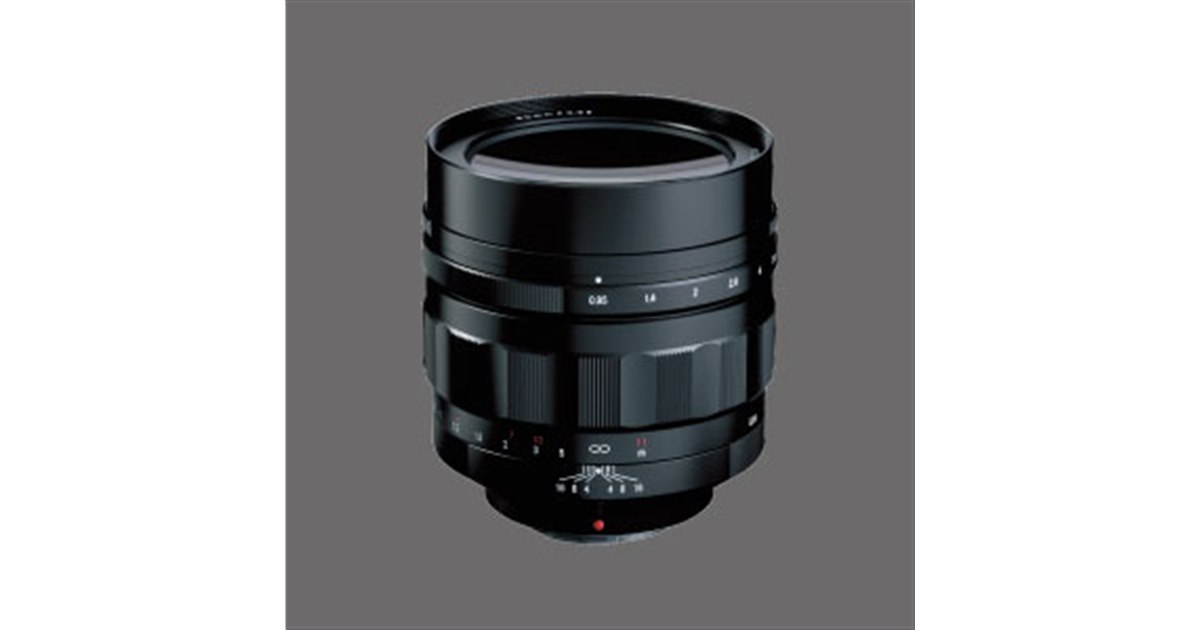 コシナ、マイクロフォーサーズ用の中望遠レンズ「NOKTON 60mm F0.95