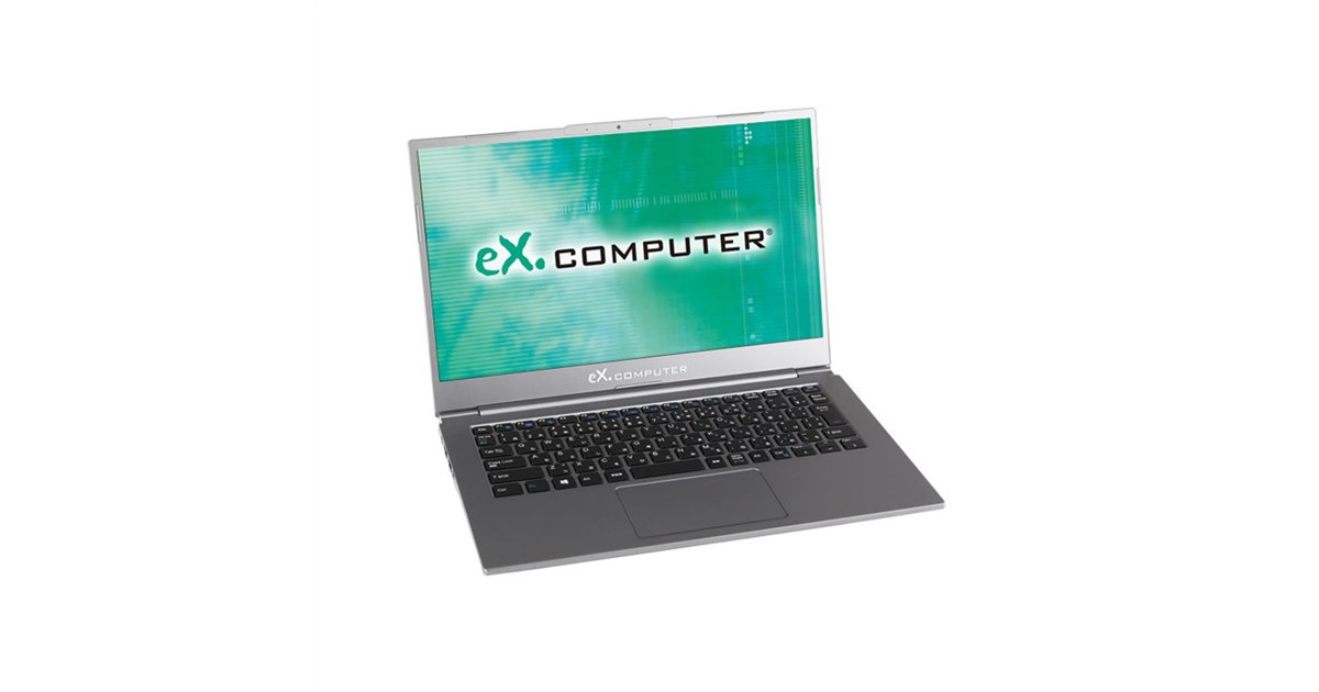 ツクモ、マグネシウム合金筐体で重さ約970gの14型ノートPC