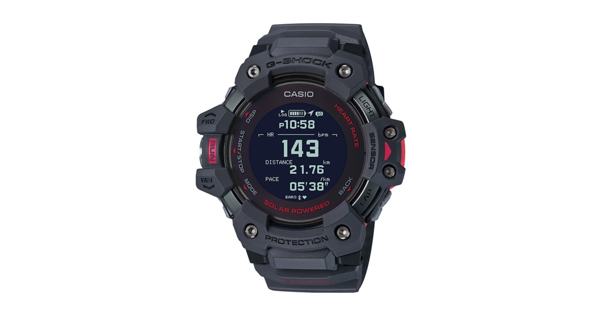 カシオ、心拍計とGPS機能を搭載した“G-SHOCK”「GBD-H1000」 - 価格.com
