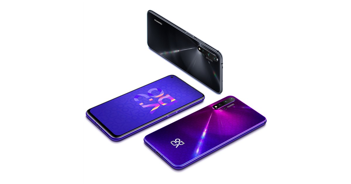 楽天モバイル、ファーウェイ6.26型スマホ「HUAWEI nova 5T」を発売