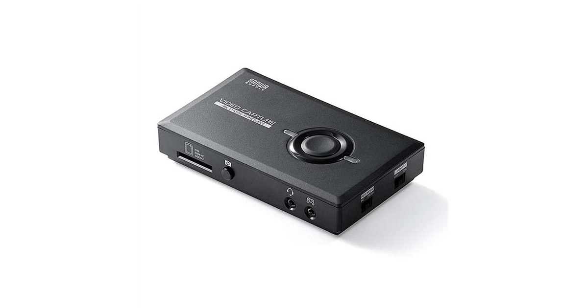 SANWA SUPPLY ビデオキャプチャーボックス 400-MEDI046