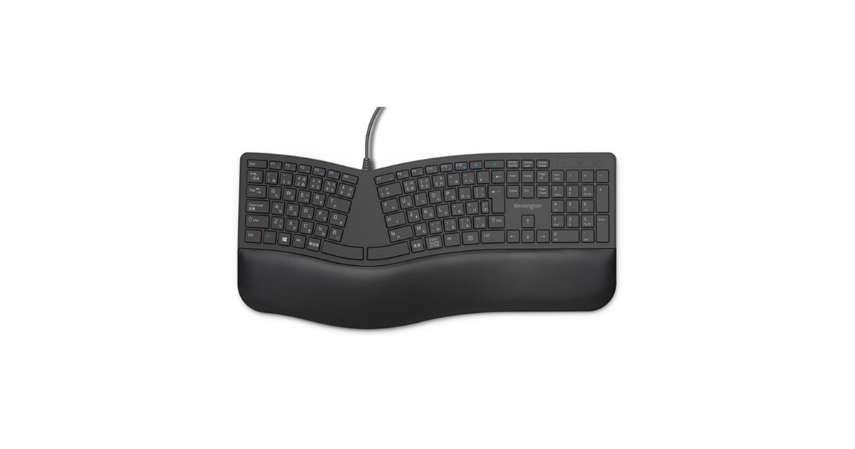 Kensington、スプリットデザインの「Pro Fit Ergo 有線/ワイヤレス
