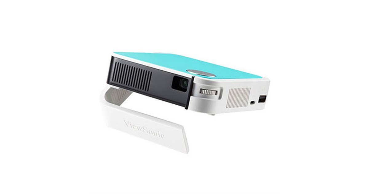 NTTぷらら、10cm平方サイズのミニプロジェクター「M1 mini