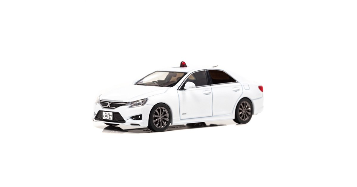 ヒコセブン、警視庁の覆面車両「トヨタ マーク X +M SUPER CHARGER