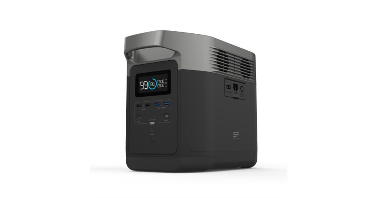 EcoFlow、容量1260Wh/出力1600Wのポータブル電源「EFDELTA」 - 価格.com