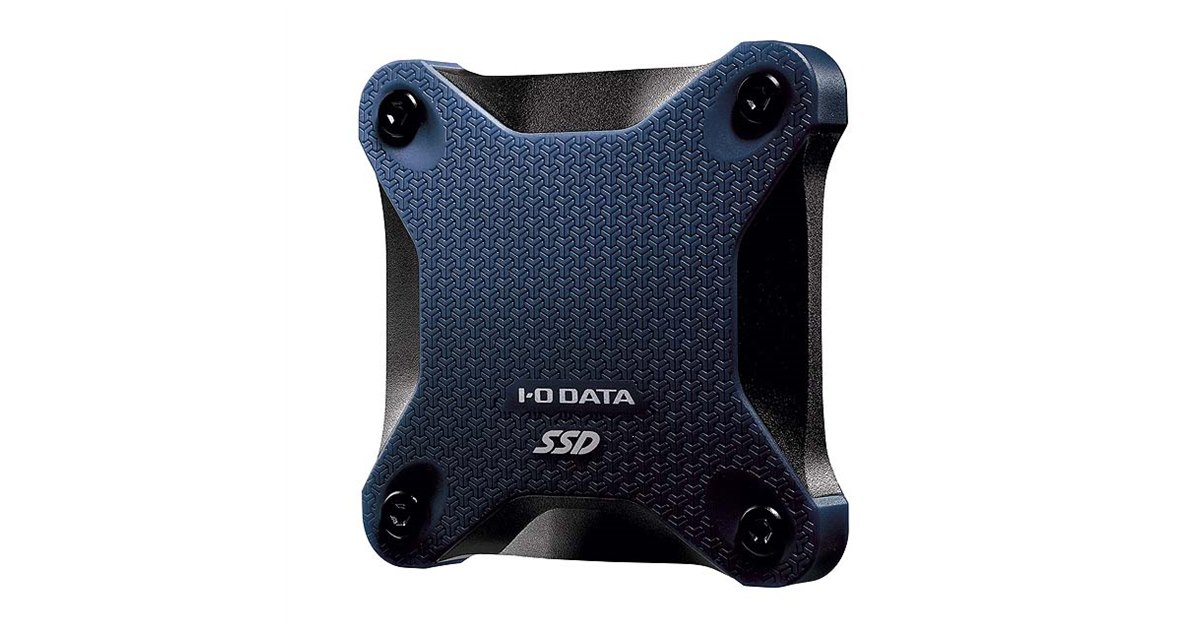 アイ・オー、ポータブルSSD「SSPH-UA」に500GB/1TB/2TBモデルを追加