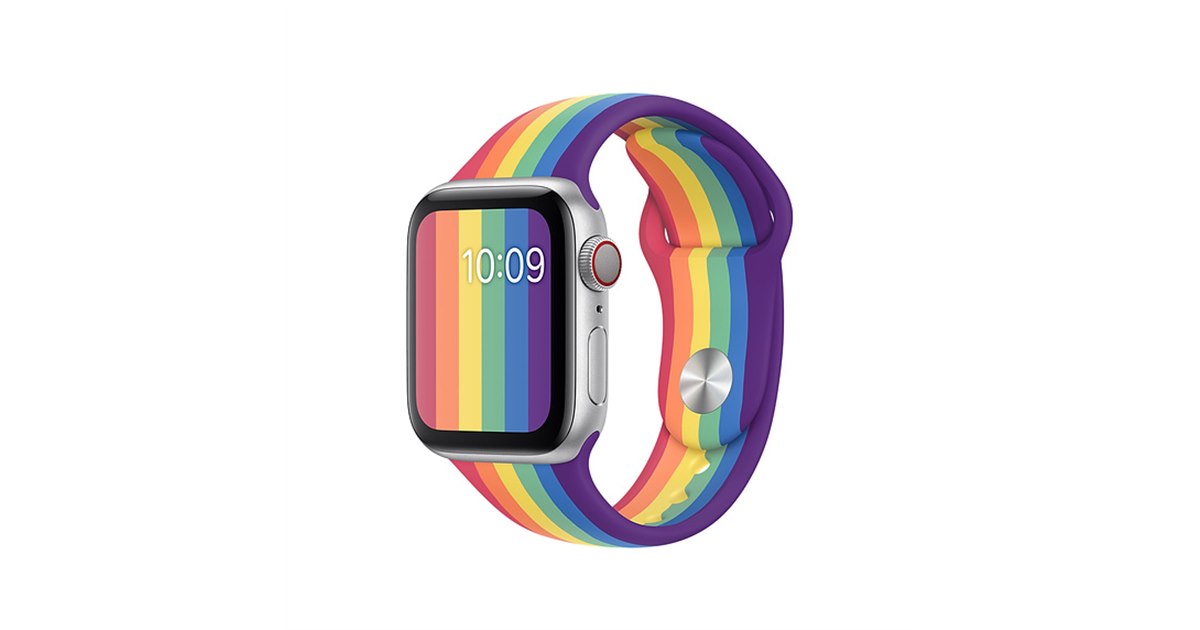 アップル、Apple Watch用の新バンド「プライドエディション