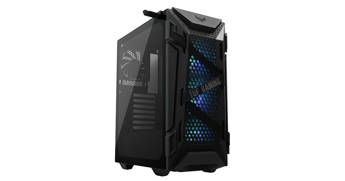 ASUS、ハニカムデザインのフロントパネルを採用したゲーマー向けPC