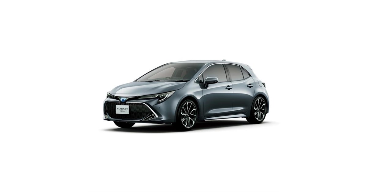 トヨタ・カローラ スポーツに装備充実の特別仕様車 新たなボディー