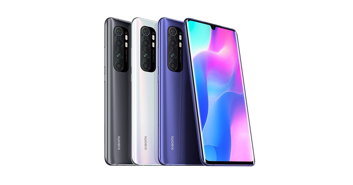 シャオミ、4眼カメラや6.47型有機ELを搭載した「Mi Note 10 Lite