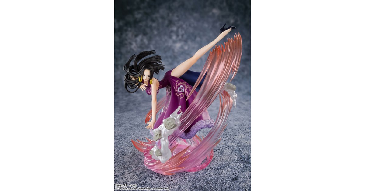 ワンピース」“華麗な芳香脚”を放つハンコックがフィギュアで登場