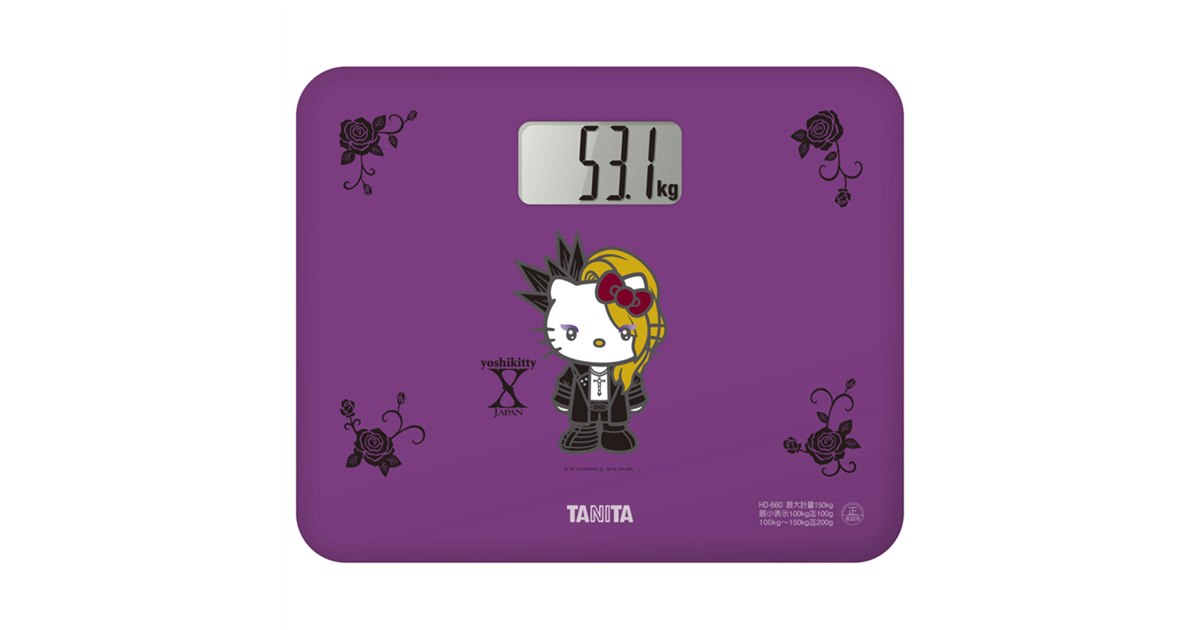 【送料無料】【YOSHIKITTYモデル】完全受注生産/デジタルヘルスメーター 20200609172044_751_.jpg