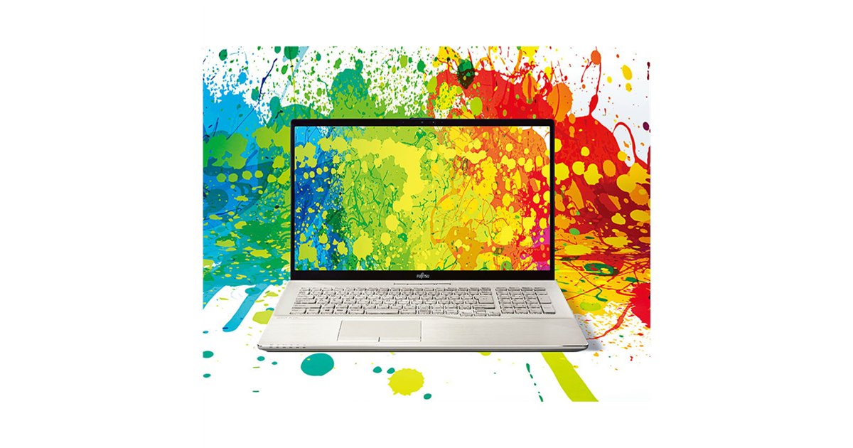 富士通、ノートPC新モデル17.3型「LIFEBOOK NH」と15.6型