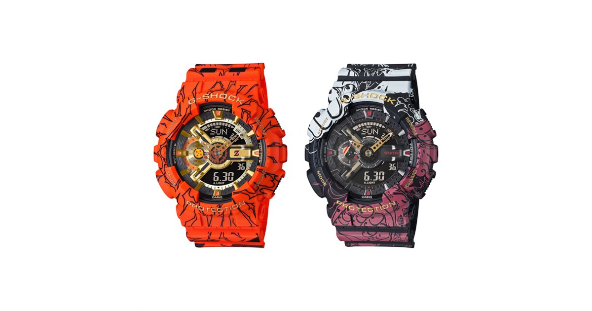 カシオ「G-SHOCK」に「ドラゴンボールZ」「ワンピース」コラボモデル登場 - 価格.com