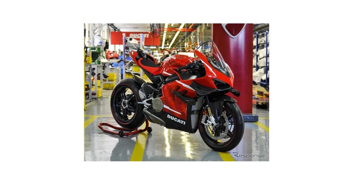 ドゥカティ、スーパーレッジェーラ V4 を生産開始…世界限定500台