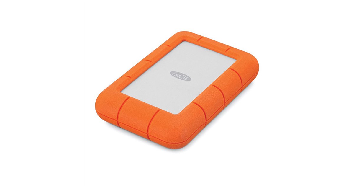 LaCie、IP67の防水・防塵や耐衝撃設計を採用したポータブルHDD「Rugged