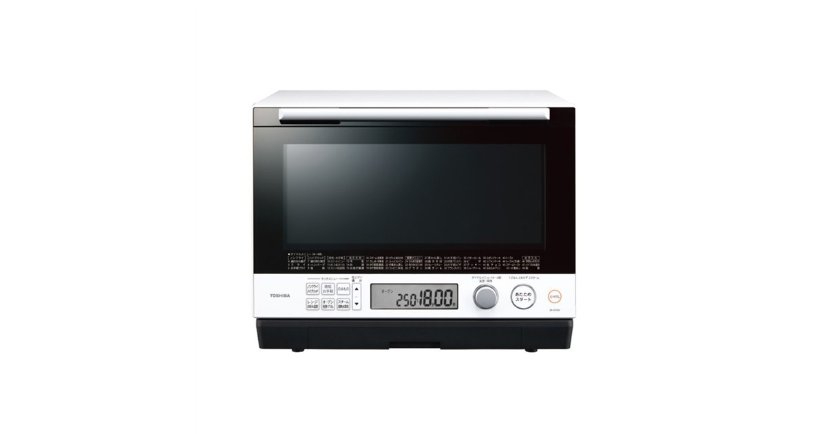 東芝、レンジ1分の時短レシピを搭載した「石窯オーブン」4機種