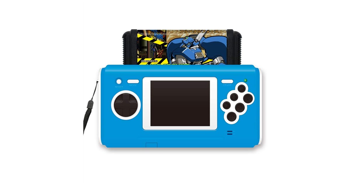 メガドライブを2.8型液晶画面で楽しめる「16ビットポケットMD