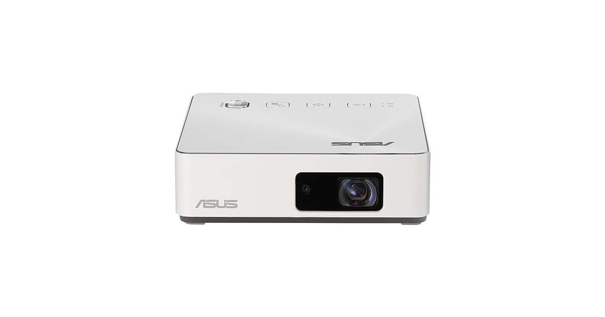 ASUS、ポータブルプロジェクター「ZenBeam S2」の新色ホワイトモデル