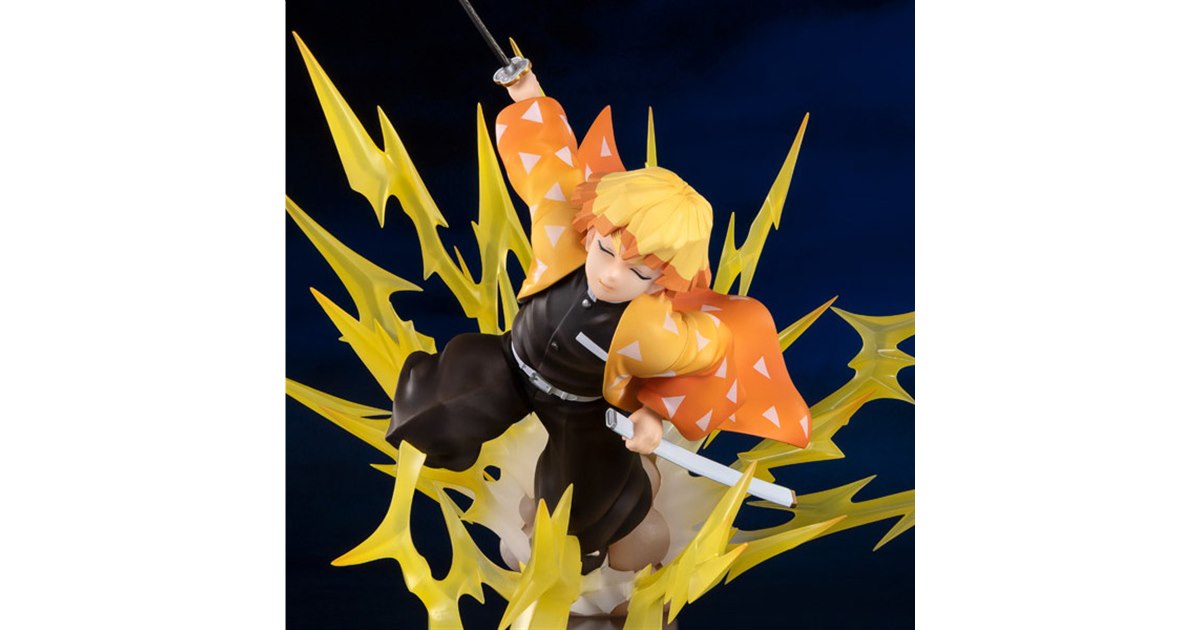 鬼滅の刃 フィギュアーツzero 我妻善逸 雷の呼吸 フィギュア Amazon | TAMASHII NATIONS フィギュアーツZERO 鬼滅の刃 我妻善