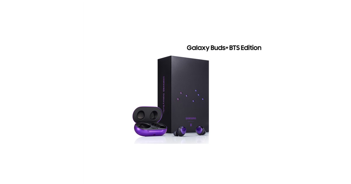 サムスン、完全ワイヤレスイヤホン「Galaxy Buds+」に「BTS」コラボモデル - 価格.com