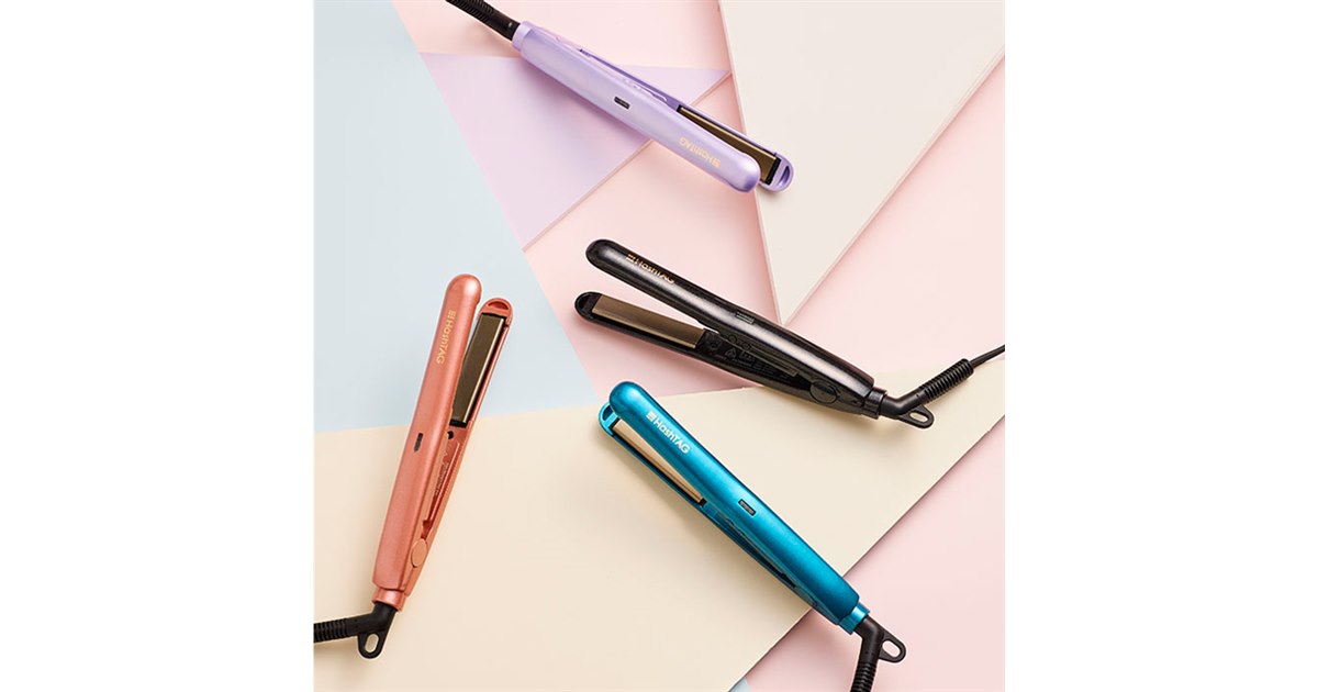 ビックカメラ、“艶カラー”採用の全長17cmミニヘアアイロン「HTG-3000