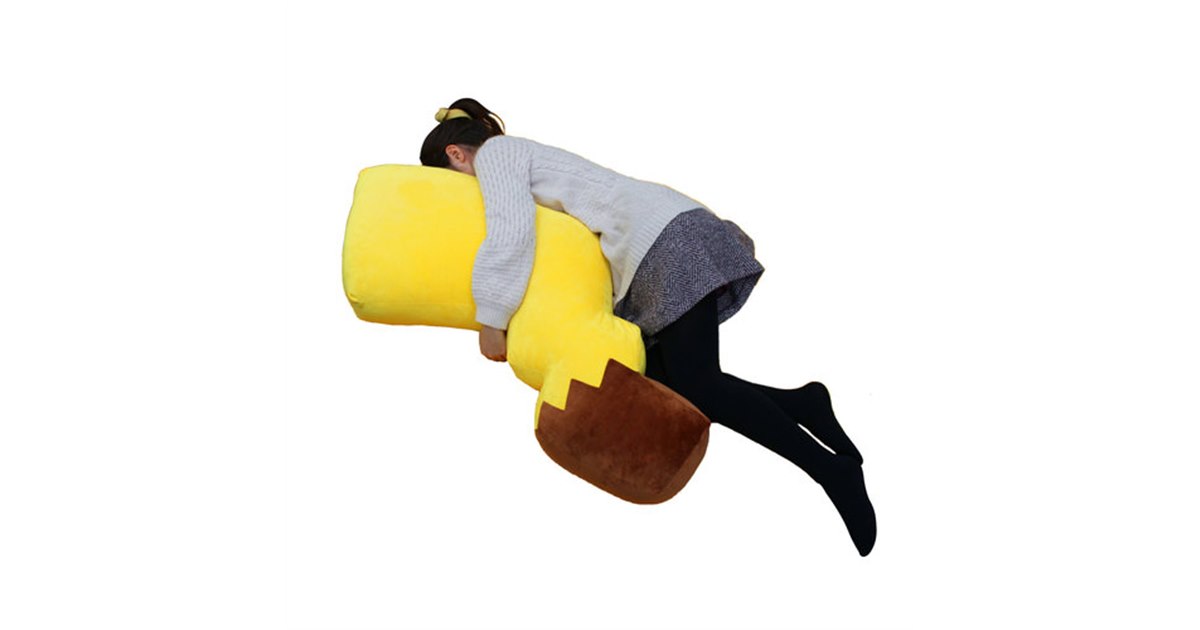 新品 ピカチュウのしっぽ クッション タグ付き 101 新品 訳有り ピカチュウ 抱き枕 しまむら クッション しっぽ
