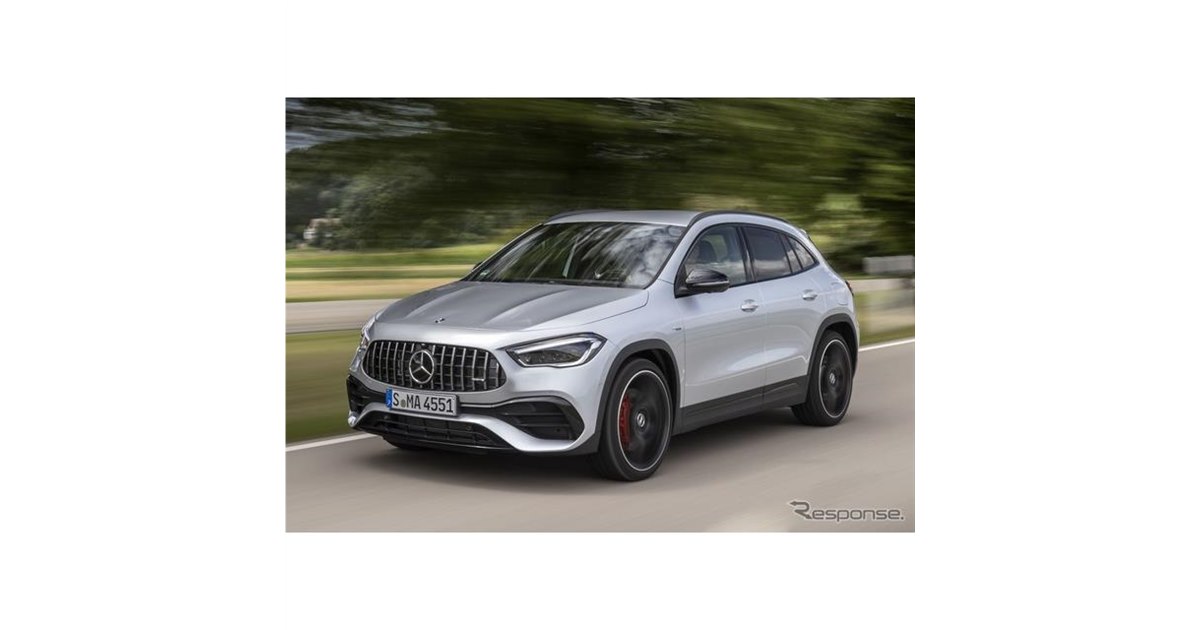 メルセデスベンツ GLA 新型に頂点、421馬力の「AMG 45」…欧州発売