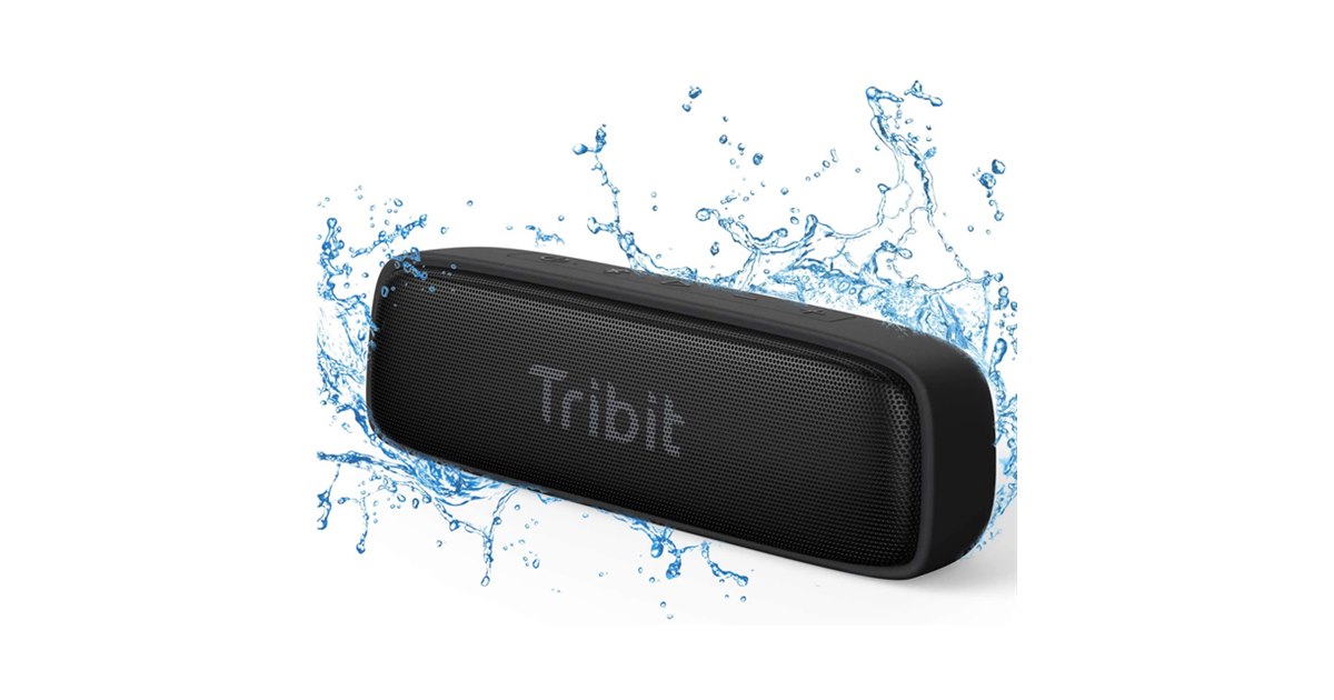 Tribit、連続10時間再生の防水Bluetoothスピーカー「XSound surf