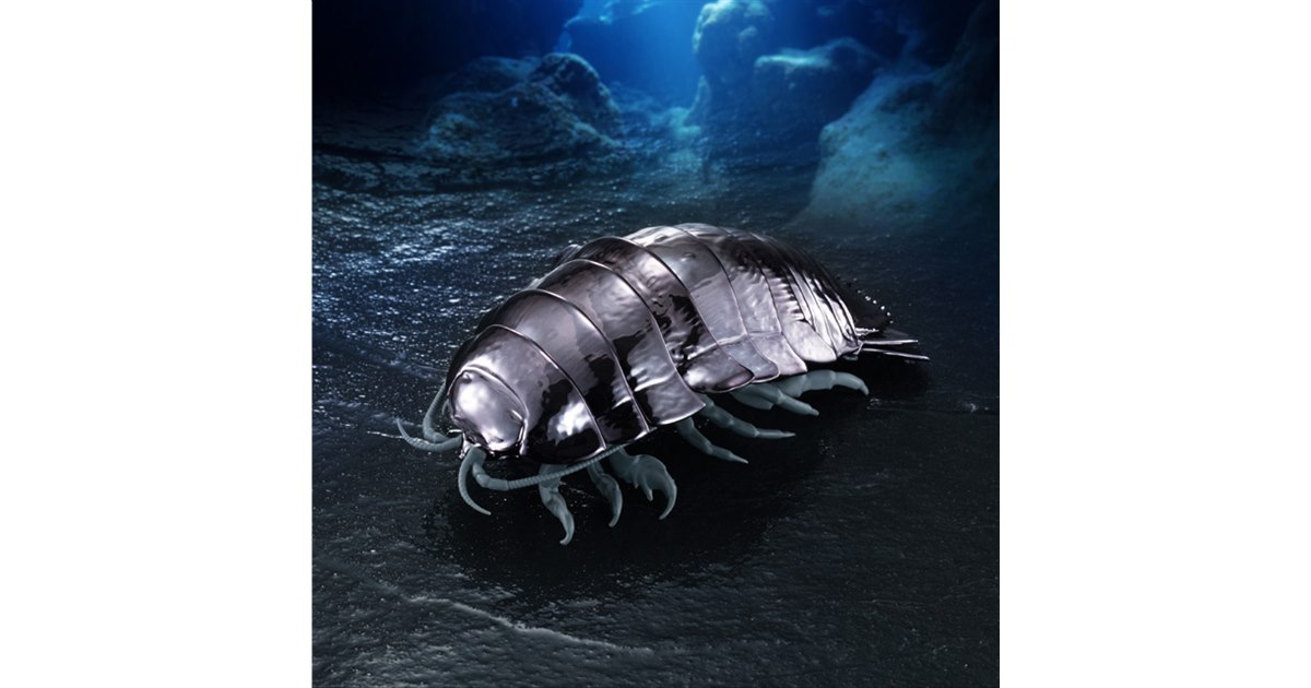 バンダイ、全長150mm「メタリックダイオウグソクムシ」3個セットの予約