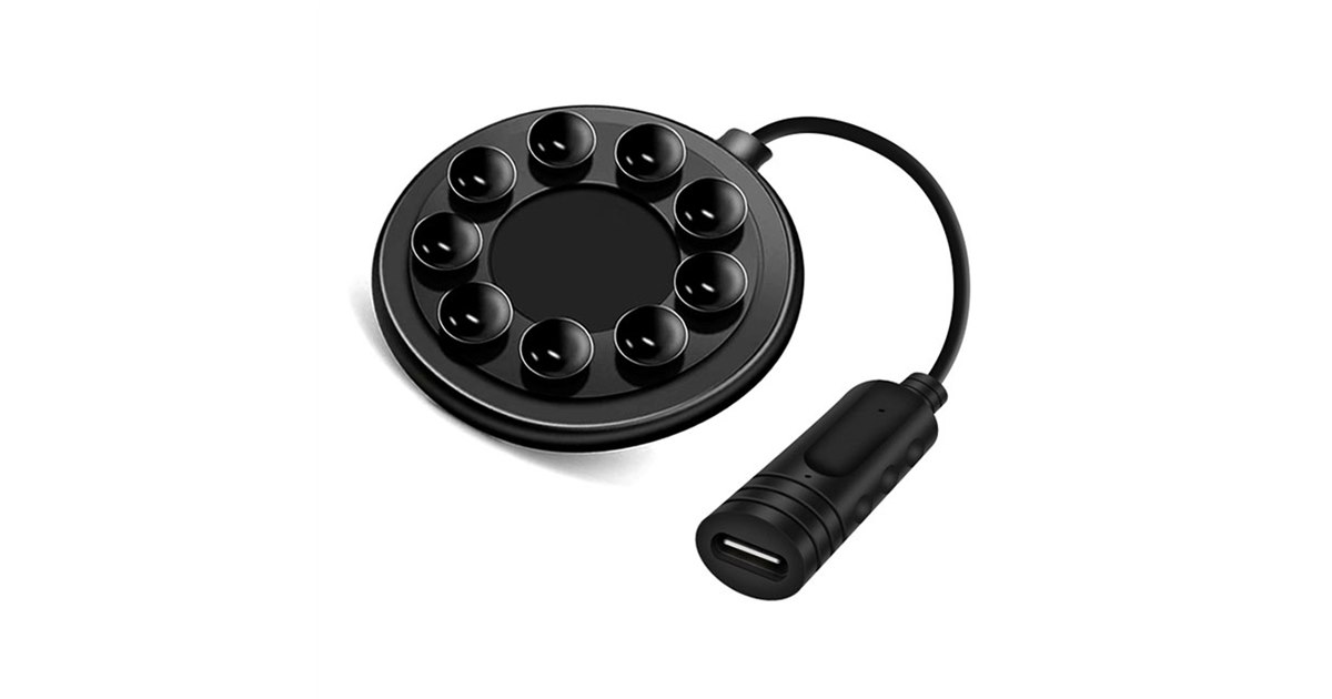 上海問屋、吸盤で固定できるワイヤレス充電器「DN-915991」 - 価格.com