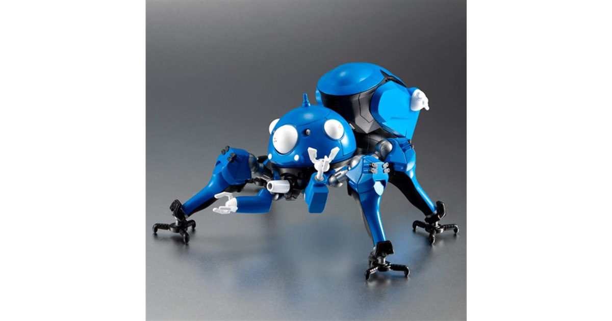 バンダイ、走行形態を再現した「ROBOT魂 タチコマ-攻殻機動隊 SAC_2045