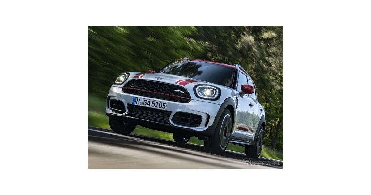 MINI クロスオーバー「JCW」に改良新型、306馬力に強化 11月欧州発売