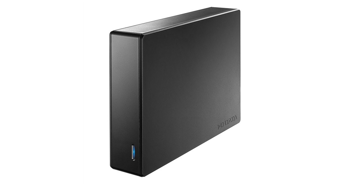 アイ・オー、電源内蔵の外付けHDD「HDJA-UTR」に4TBモデルを追加