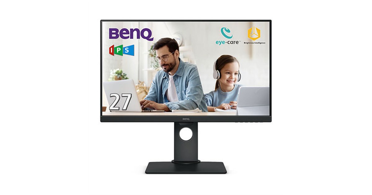 BenQ、アイケアテクノロジーを採用した27型液晶ディスプレイ