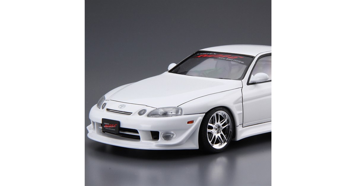 AOSHIMA、「JZZ30 ソアラ」などトヨタ2車種のフルエアロ仕様をモデル化