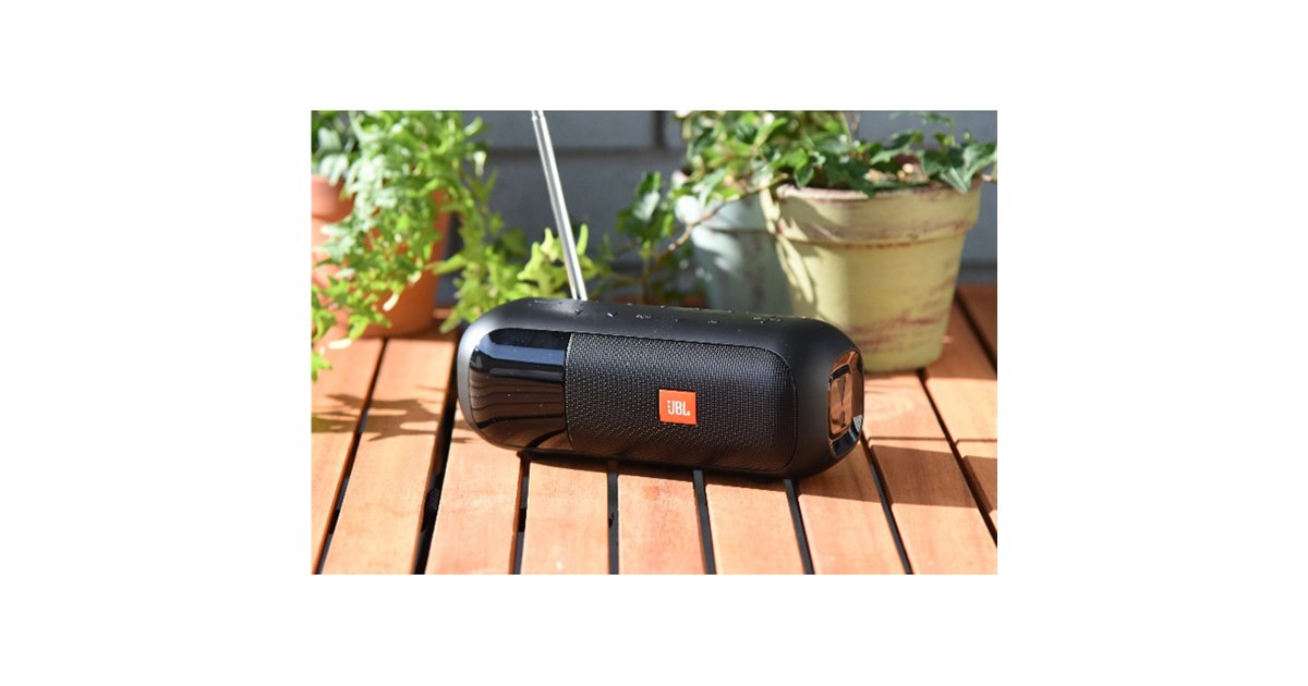 JBL Tuner FM Bluetooth スピーカー ポータブル Amazon.co.jp: JBL TUNER FM Bluetoothスピーカー ポータブル