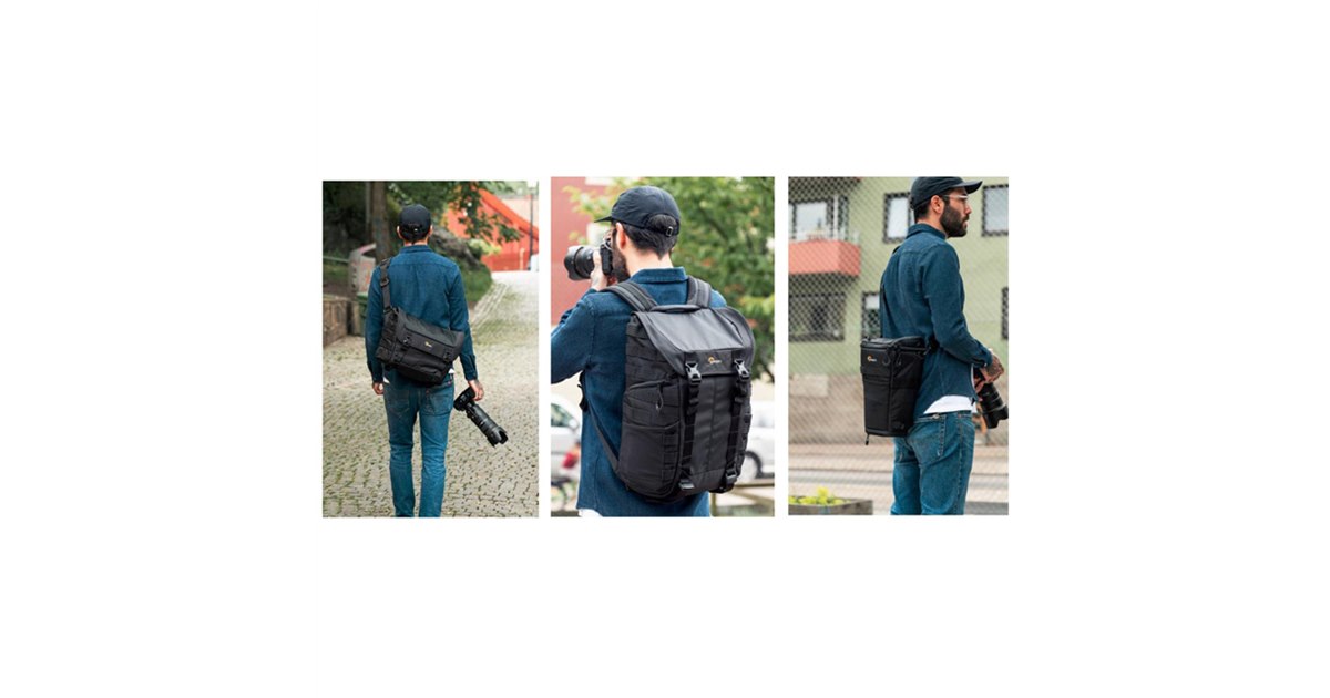 LOWEPRO プロタクティック MSG160AW メッセンジャー 大きく開いて出し入れしやすいメッセンジャーバッグ「Lowepro
