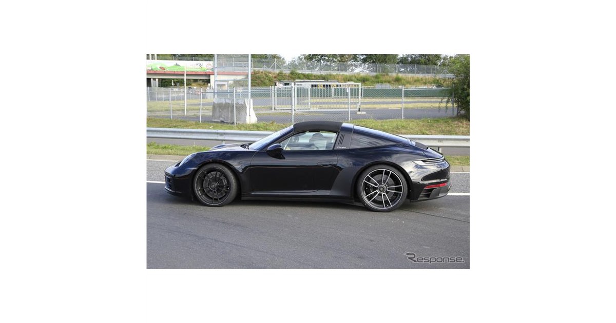 ポルシェ 911タルガ4 GTS 新型、発表間近のプロトタイプを激写 - 価格.com