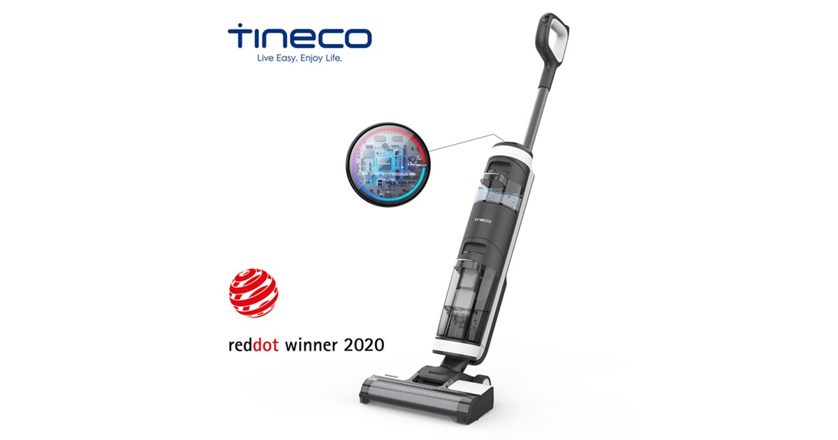 ティネコ、「吸引」と「水拭き」が同時にできるコードレスクリーナー