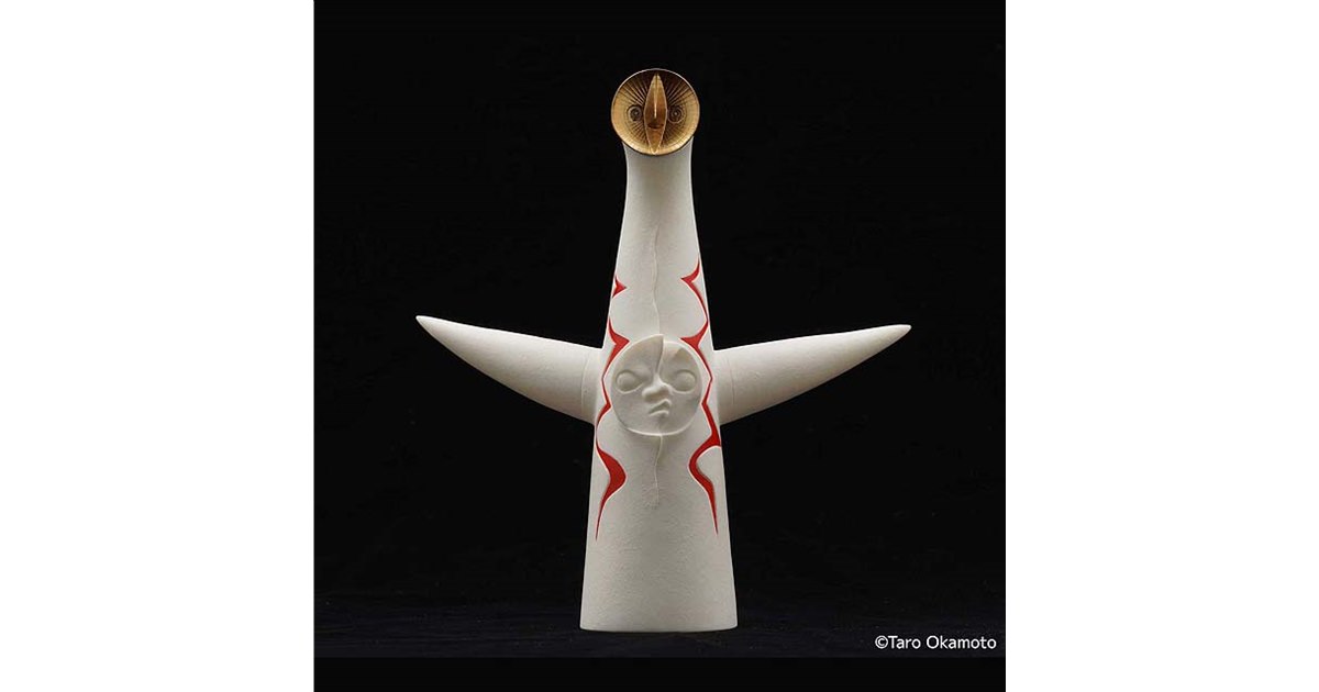 海洋堂、全高約160mmのソフビ「太陽の塔 TOWER OF THE SUN