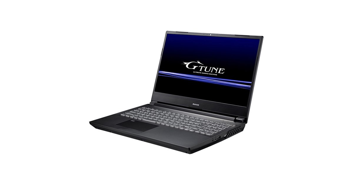 G-Tune、「Ryzen 5 3500」搭載の15.6型フルHDゲーミングノートPC