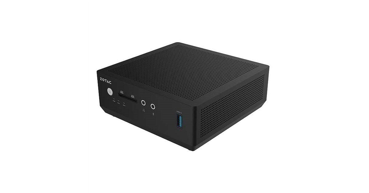 ZOTAC、「Ryzen」を搭載したミニPC「ZBOX Mシリーズ MA621 nano