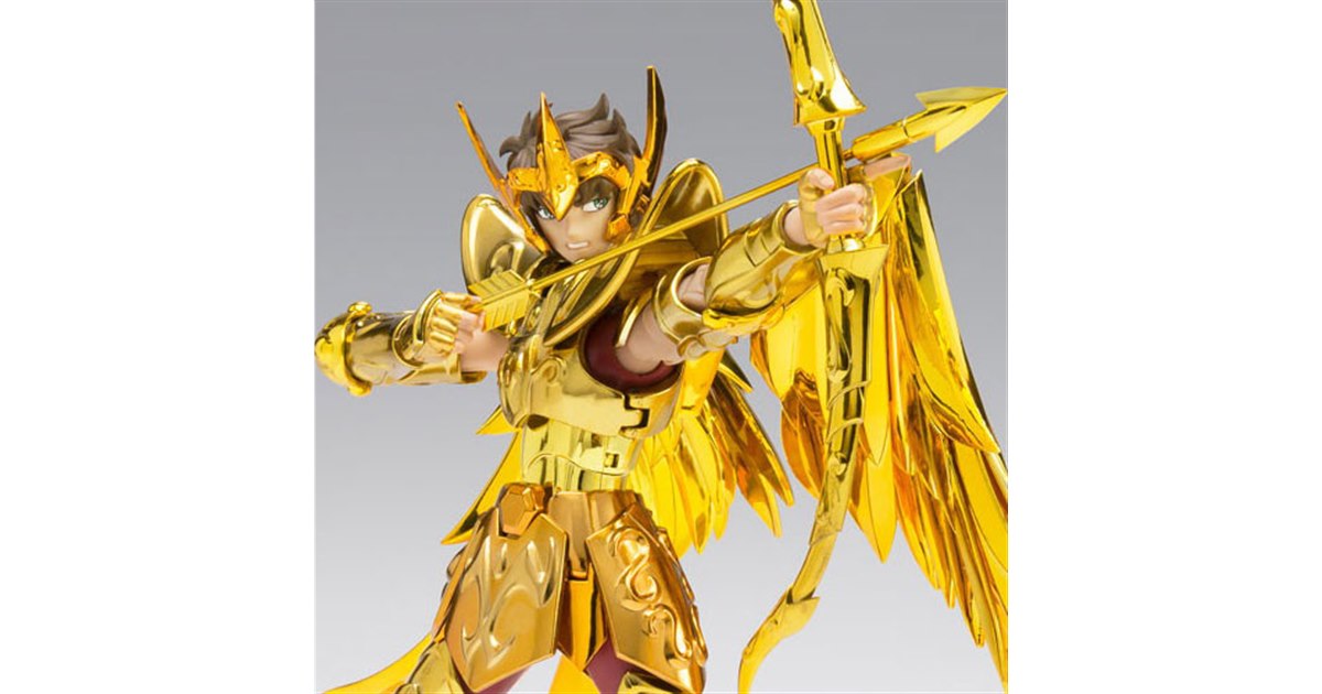 聖闘士聖衣神話EX サジタリアスアイオロス」アニメ作画を元に