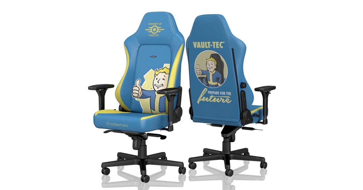 Fallout Chair 価格.com - Noblechairs、「Fallout」コラボのゲーミングチェア「Fallout Vault-Tec Edition」