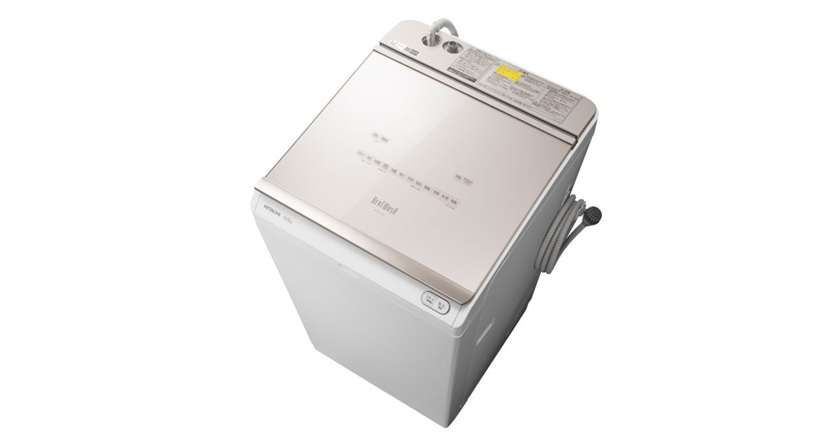 日立電気洗濯乾燥機BW-DKX120F形 洗濯乾燥機 ビートウォッシュ BW-DKX120F ： 洗濯機・衣類乾燥機