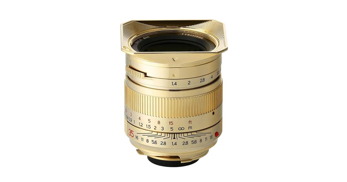 TTArtisan、24金メッキ仕上げのライカMレンズ「35mm f/1.4 ASPH Gold Edition」 - 価格.com