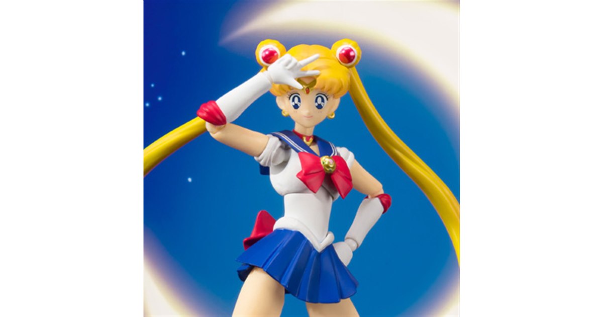 バンダイ、セーラー5戦士を立体化した「Animation Color Edition」発売