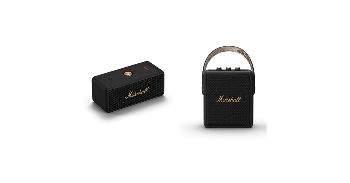 Marshall、「Emberton」と「STOCKWELL II」に新色の「Black and Brass