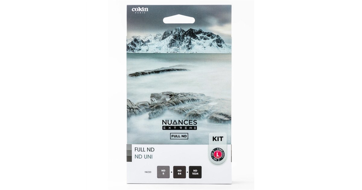 Cokin、強化ガラス採用のNDフィルター3種セット「NUANCES EXTREME ND